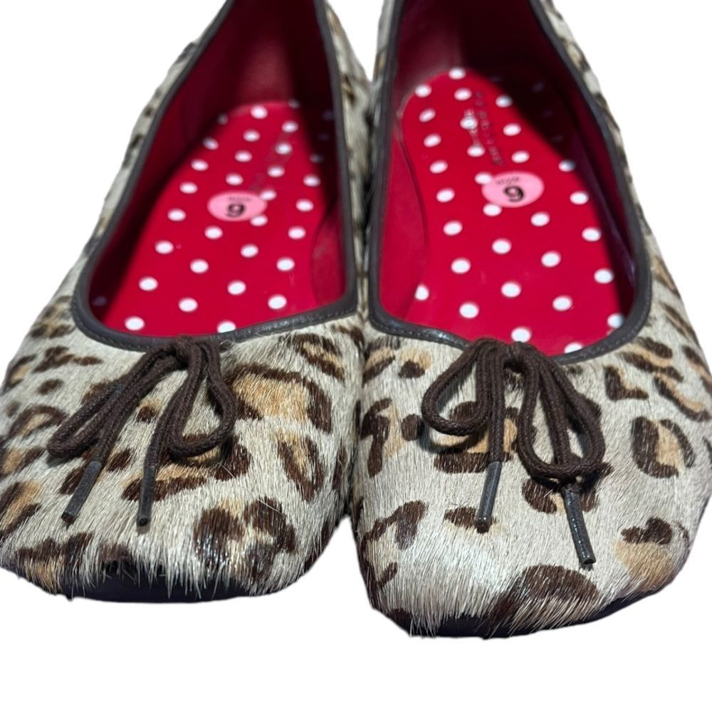 Kenneth Cole Reaction size 9 calf hair ballet flats EUC - Picture 3 of 13